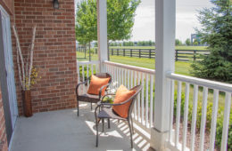 Apartment Porch at Canyon Club at Perry Crossing apartments in Plainfield IN
