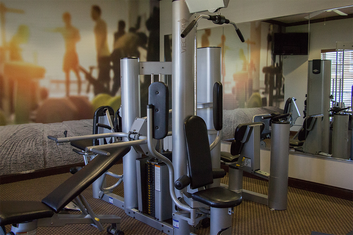 Fitness Center at Canyon Club at Perry Crossing apartments in Plainfield IN