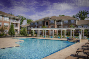 Swimming Pool at Canyon Club at Perry Crossing apartments in Plainfield IN