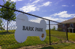 the dog park at Canyon Club at Perry Crossing apartments in plainfield IN